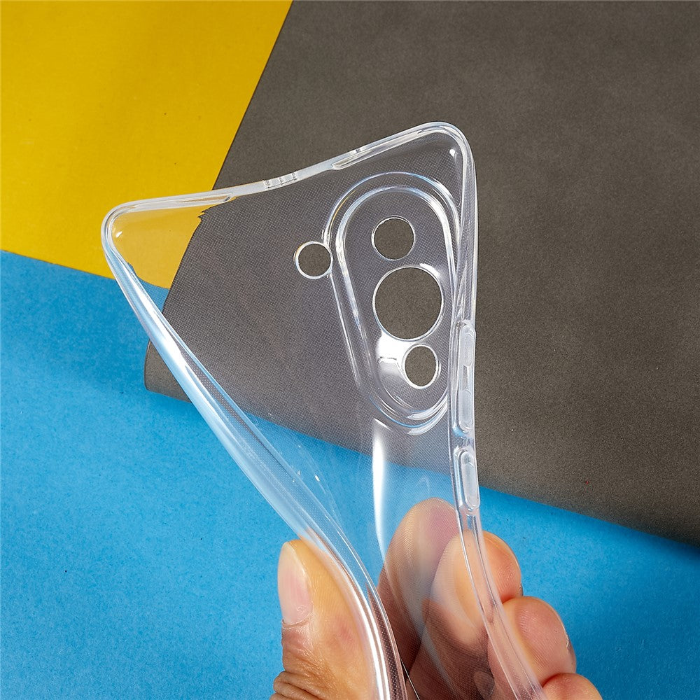 For Huawei nova 10 Pro 4G Soft Slim TPU Anti-Scratch Smartphone Case Transparent Clear Anti-Fall Mobile Phone Cover