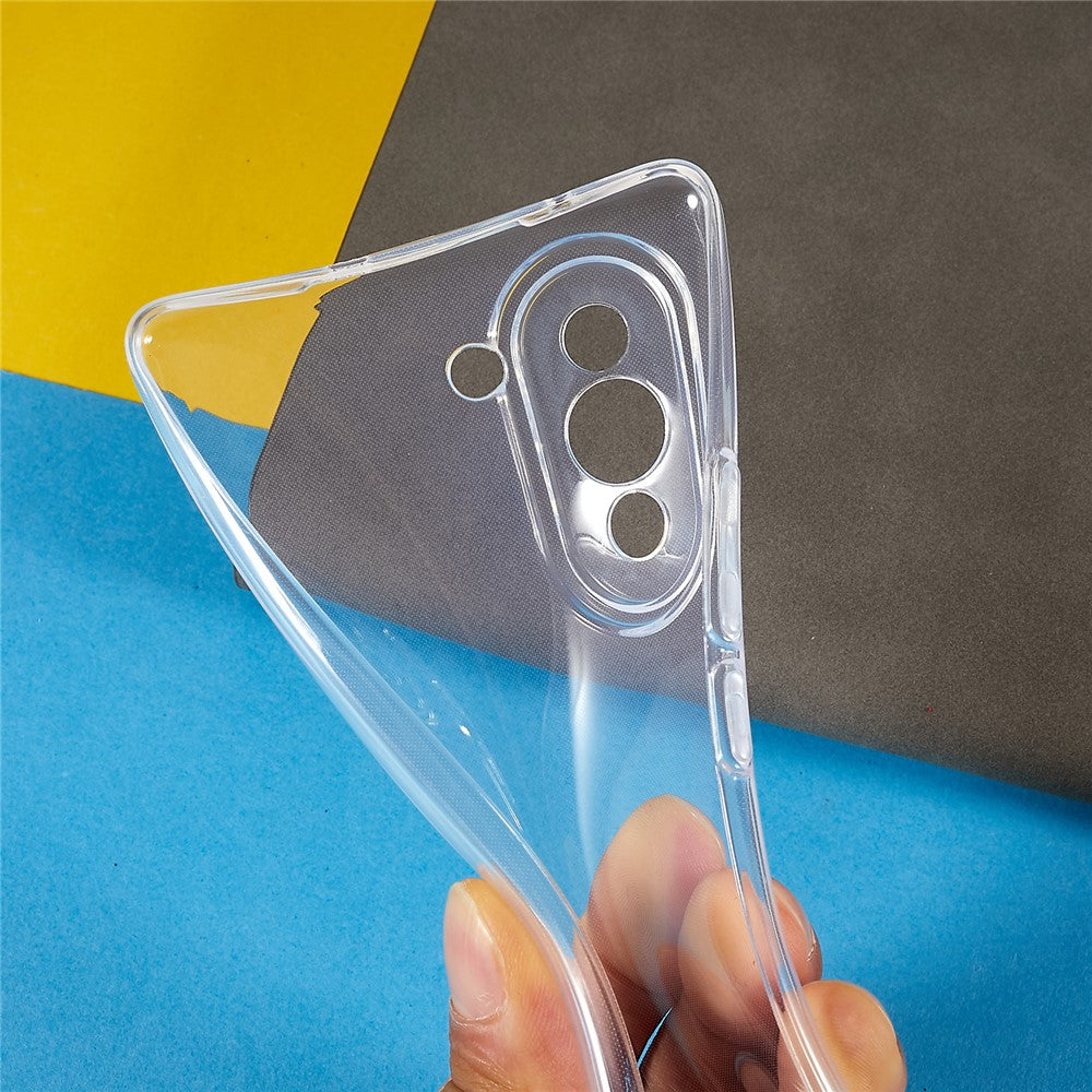 For Huawei nova 10 4G Soft TPU Drop-Proof Phone Case Transparent Clear Slim Non-Yellowing Phone Back Cover