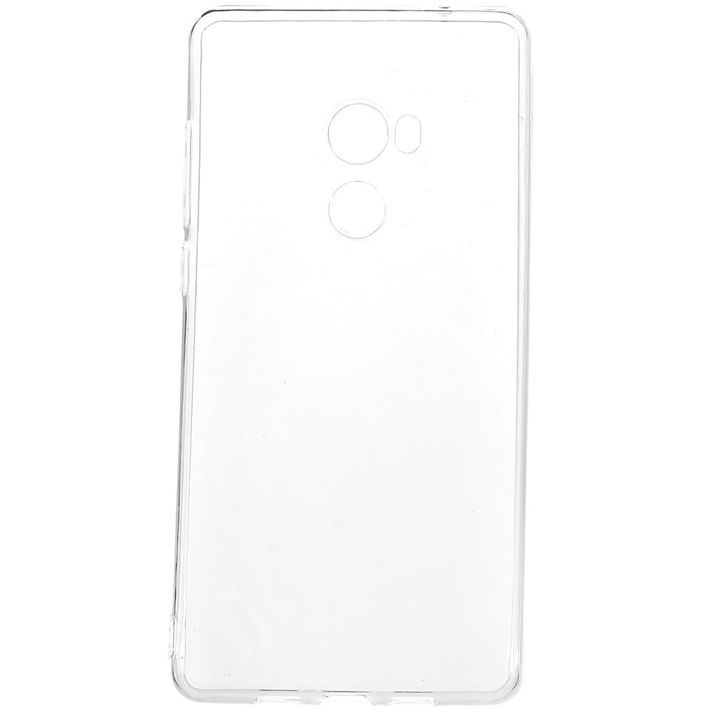 For Xiaomi Mi Mix 2 Soft TPU Clear Cover Slim Anti-Scratch Protective Phone Case
