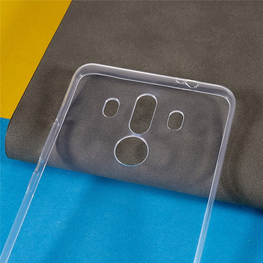 For Huawei Mate 10 Pro Protective Phone Case Ultra Slim Transparent Anti-Scratch Flexible TPU Back Cover