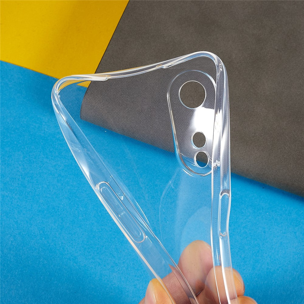 For Oppo A78 5G Fall Proof Phone Shell Protector, Phone Case Ultra Thin High Transparency Clear Flexible TPU Cover