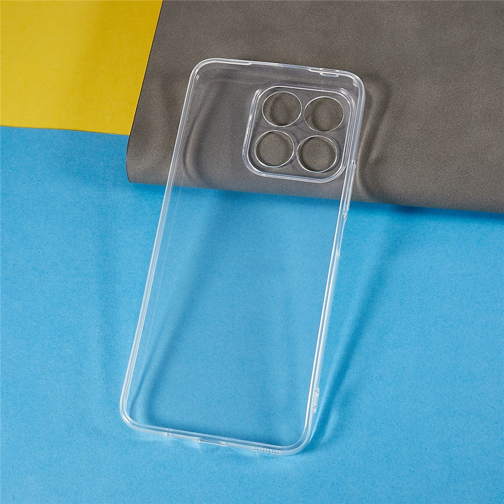 For Honor X8a 4G Phone Back Protector Ultra Thin High Transparency Clear Flexible TPU Cover Phone Case