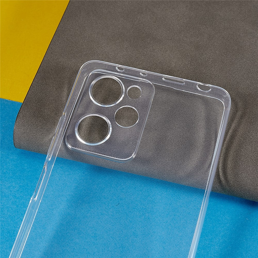 For Xiaomi Poco X5 Pro 5G / Redmi Note 12 Pro Speed 5G Slim-Fit Phone Cover Ultra Thin High Transparency Clear Flexible TPU Cell Phone Case