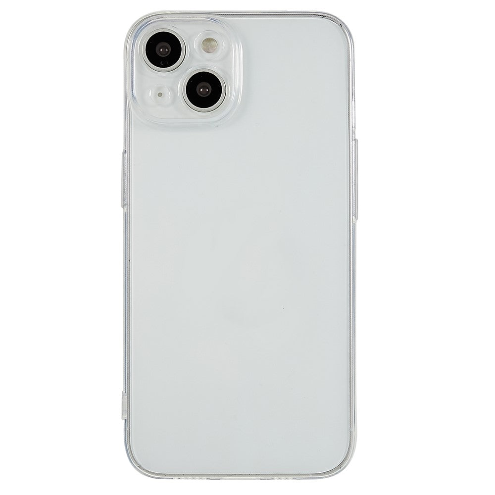 For iPhone 14 Plus Super Slim Phone Protective Cover Transparent TPU Case with Precise Lens Cutout
