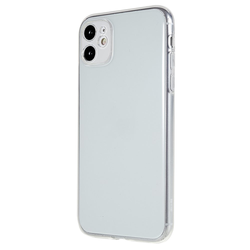 For iPhone 11 6.1 inch Precise Lens Cutout Transparent Anti-scratch TPU Cover Ultra Thin Phone Case