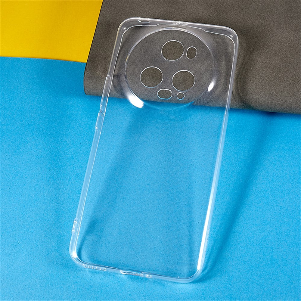 Anti-Fall Mobile Phone Cover For Honor Magic5 Pro Transparent TPU Phone Case