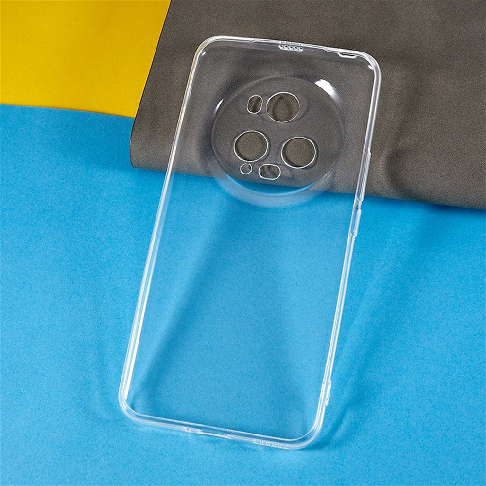 Anti-Fall Mobile Phone Cover For Honor Magic5 Pro Transparent TPU Phone Case