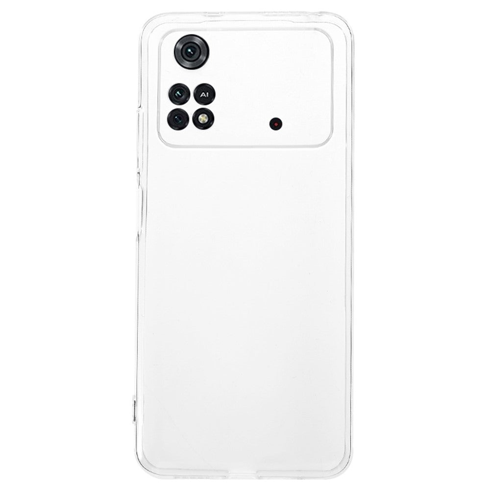 For Xiaomi Poco M4 Pro 4G Soft TPU Phone Case Ultra-Thin Transparent Protective Phone Cover