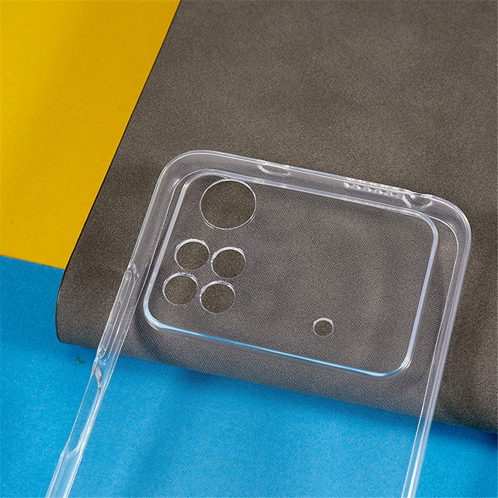 For Xiaomi Poco M4 Pro 4G Soft TPU Phone Case Ultra-Thin Transparent Protective Phone Cover