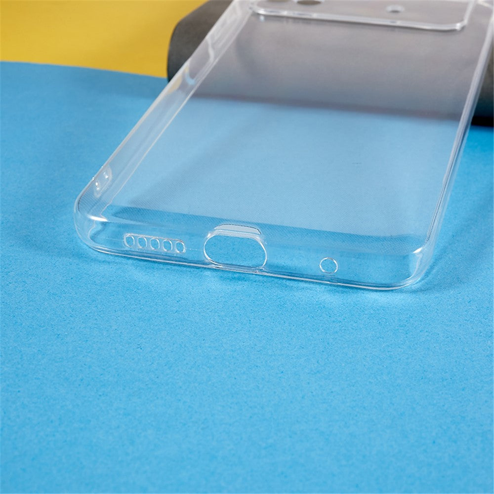 For Xiaomi Poco M4 Pro 4G Soft TPU Phone Case Ultra-Thin Transparent Protective Phone Cover