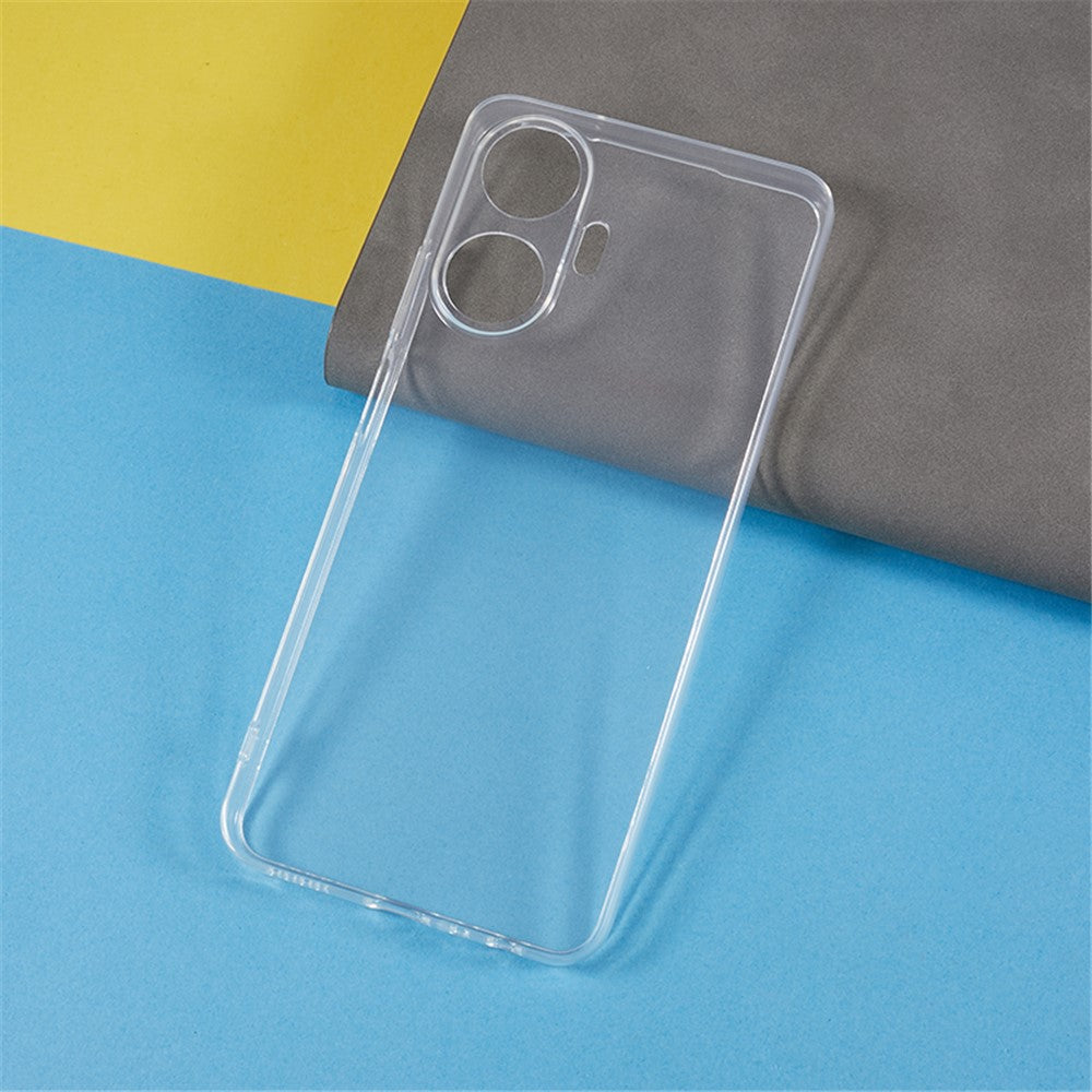 Cell Phone Case for Realme C55 Ultra-Thin Soft TPU Anti-Drop Transparent Phone Back Cover