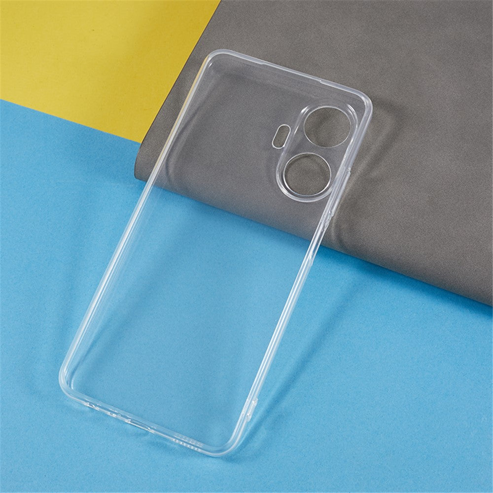 Cell Phone Case for Realme C55 Ultra-Thin Soft TPU Anti-Drop Transparent Phone Back Cover