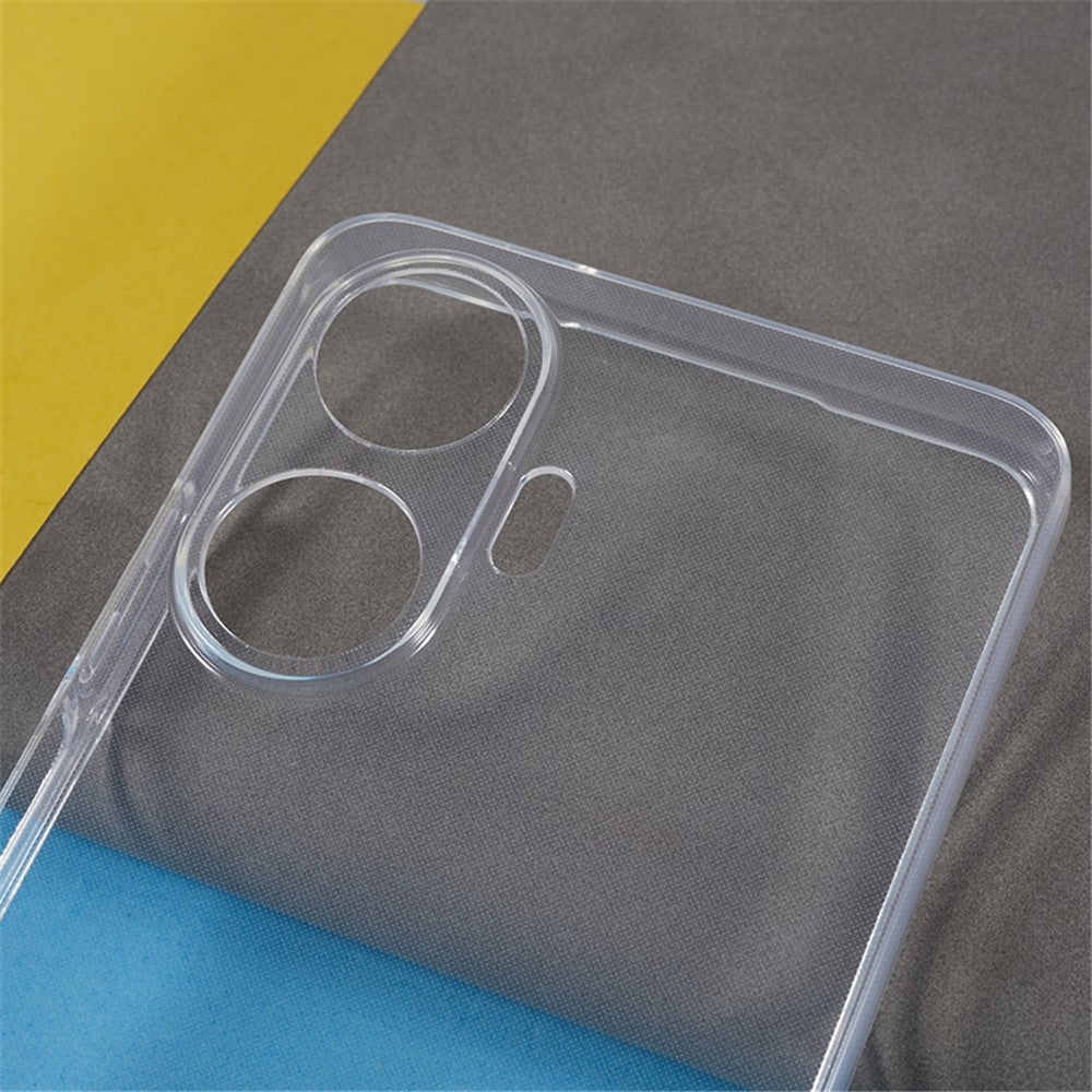 Cell Phone Case for Realme C55 Ultra-Thin Soft TPU Anti-Drop Transparent Phone Back Cover