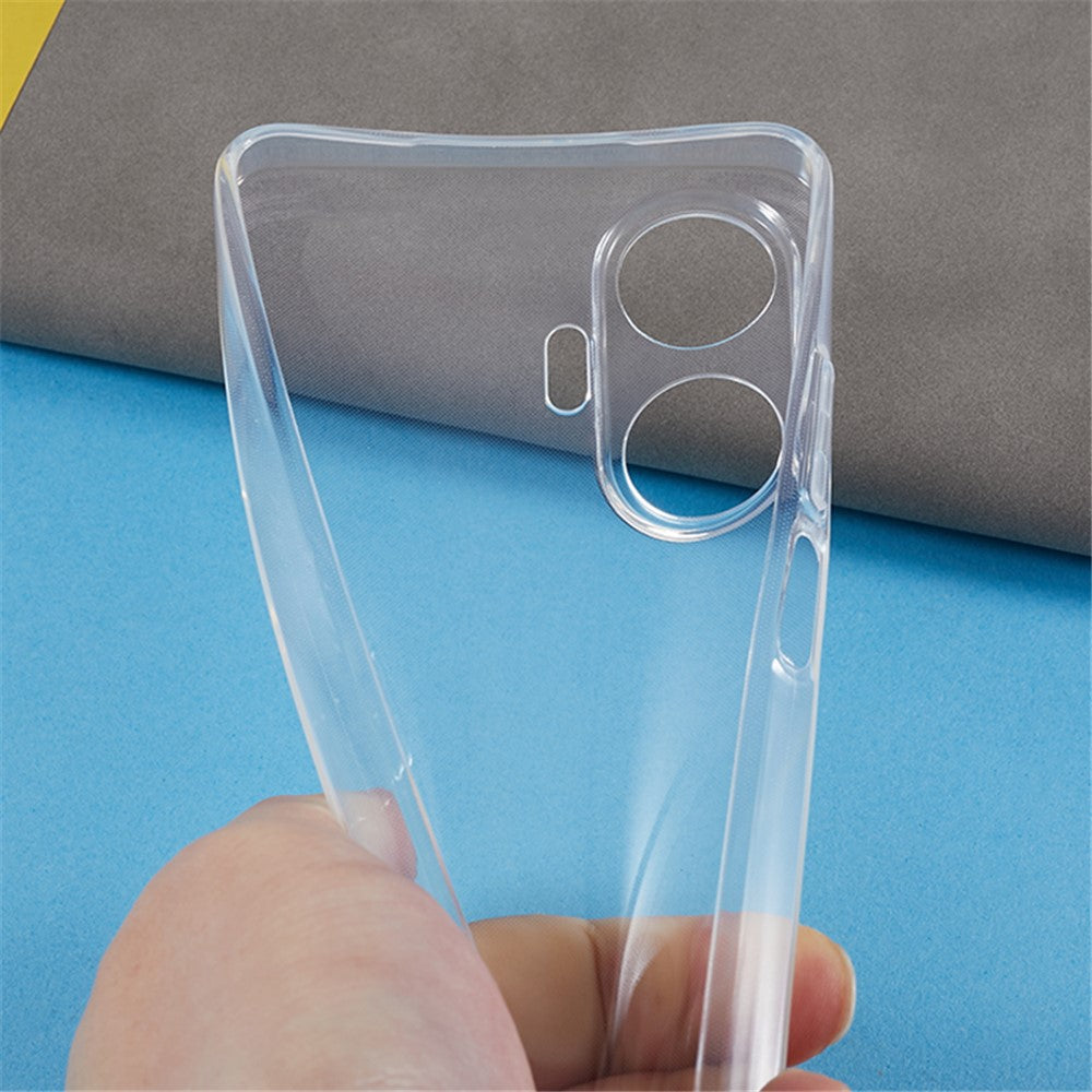 Cell Phone Case for Realme C55 Ultra-Thin Soft TPU Anti-Drop Transparent Phone Back Cover