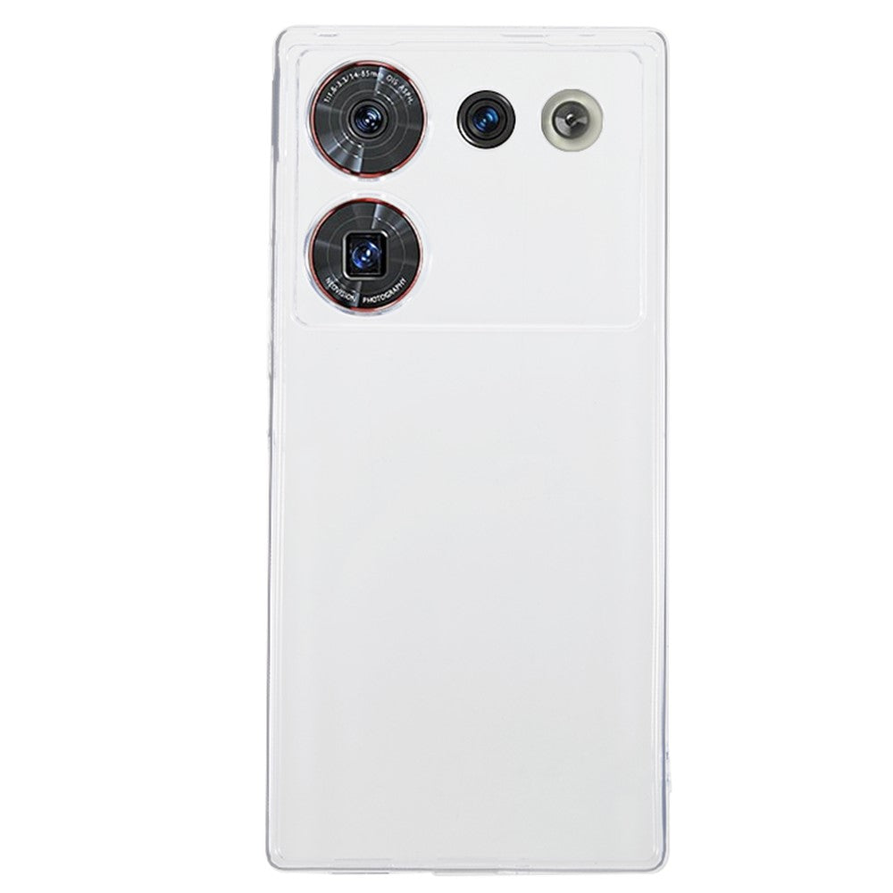 For ZTE nubia Z50 Ultra Transparent TPU Anti-Drop Phone Case Ultra-Thin Phone Back Cover
