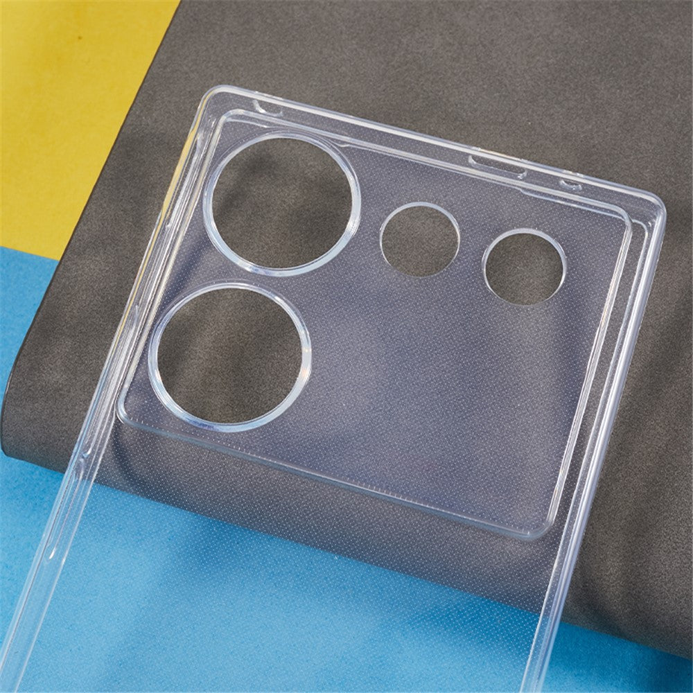 For ZTE nubia Z50 Ultra Transparent TPU Anti-Drop Phone Case Ultra-Thin Phone Back Cover