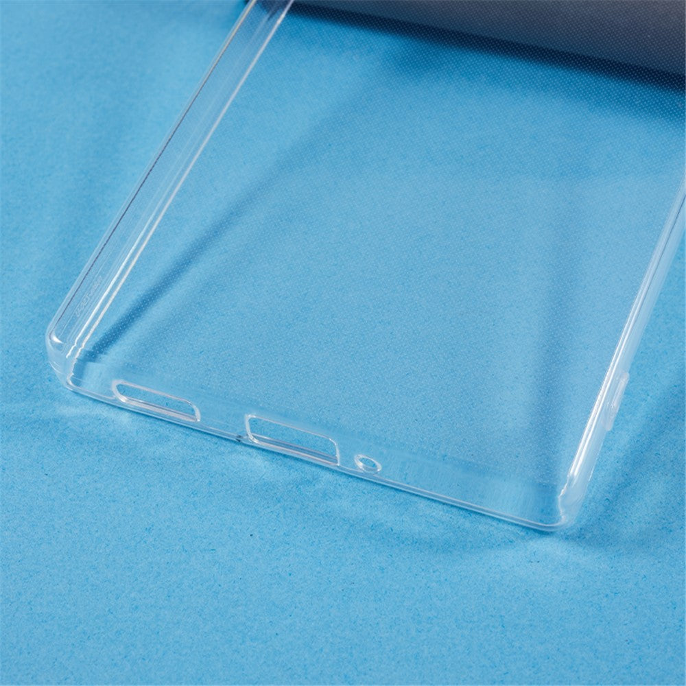 For ZTE nubia Z50 Ultra Transparent TPU Anti-Drop Phone Case Ultra-Thin Phone Back Cover