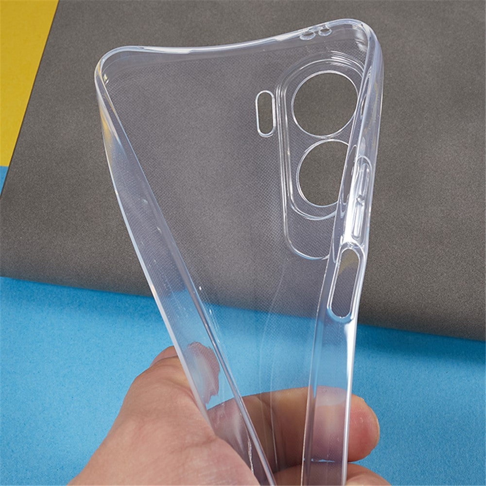 Transparent TPU Phone Case for Honor X50i 5G / 90 Lite 5G , Scratch-Resistant Ultra-Thin Phone Cover