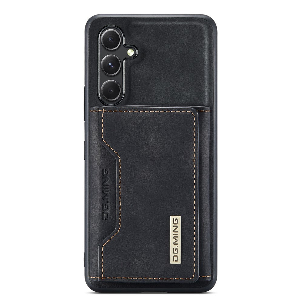 DG.MING M2 Series for Samsung Galaxy A54 5G PU Leather Coated PC+TPU Phone Case Detachable Wallet Back Kickstand Cover