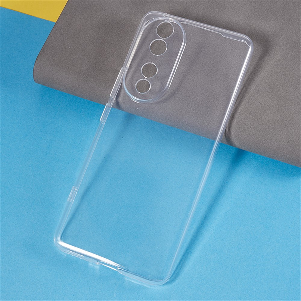 Precise Cutout Phone Case for Honor 90 , Ultra-thin Anti-scratch Transparent TPU Back Cover