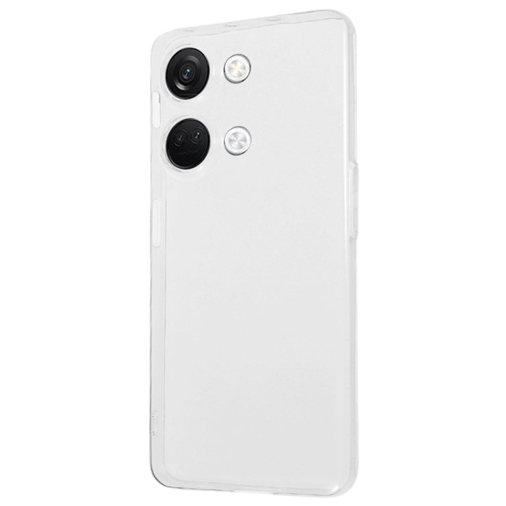 For OnePlus Ace 2V / Nord 3 5G Transparent TPU Phone Case Precise Cutouts Ultra-Thin Phone Cover
