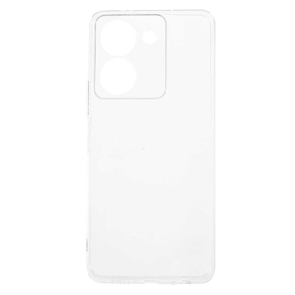 For vivo Y78 5G / Y36 5G Transparent TPU Phone Cover Ultra-Thin Precise Cutouts Smartphone Case