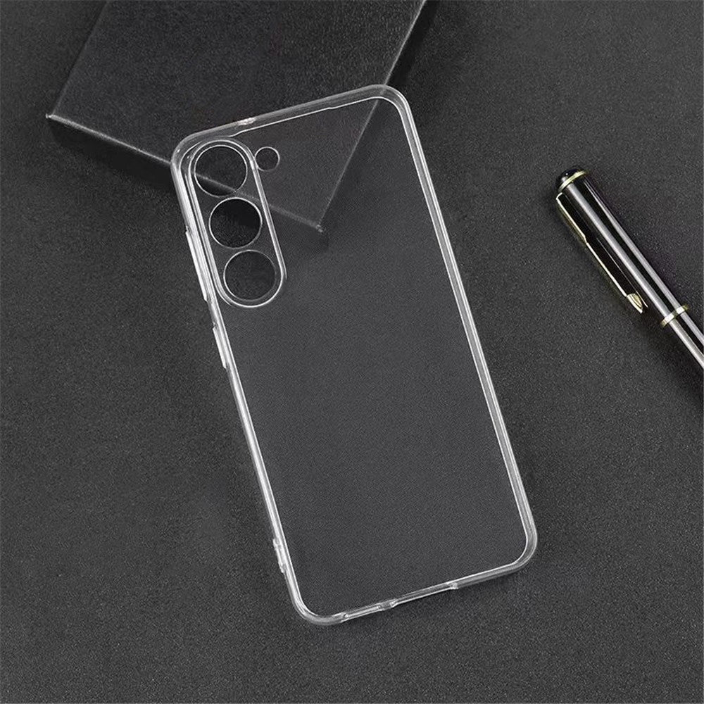 For Samsung Galaxy S23 FE Precise Cutouts Phone Case Ultra-Thin Transparent TPU Cover