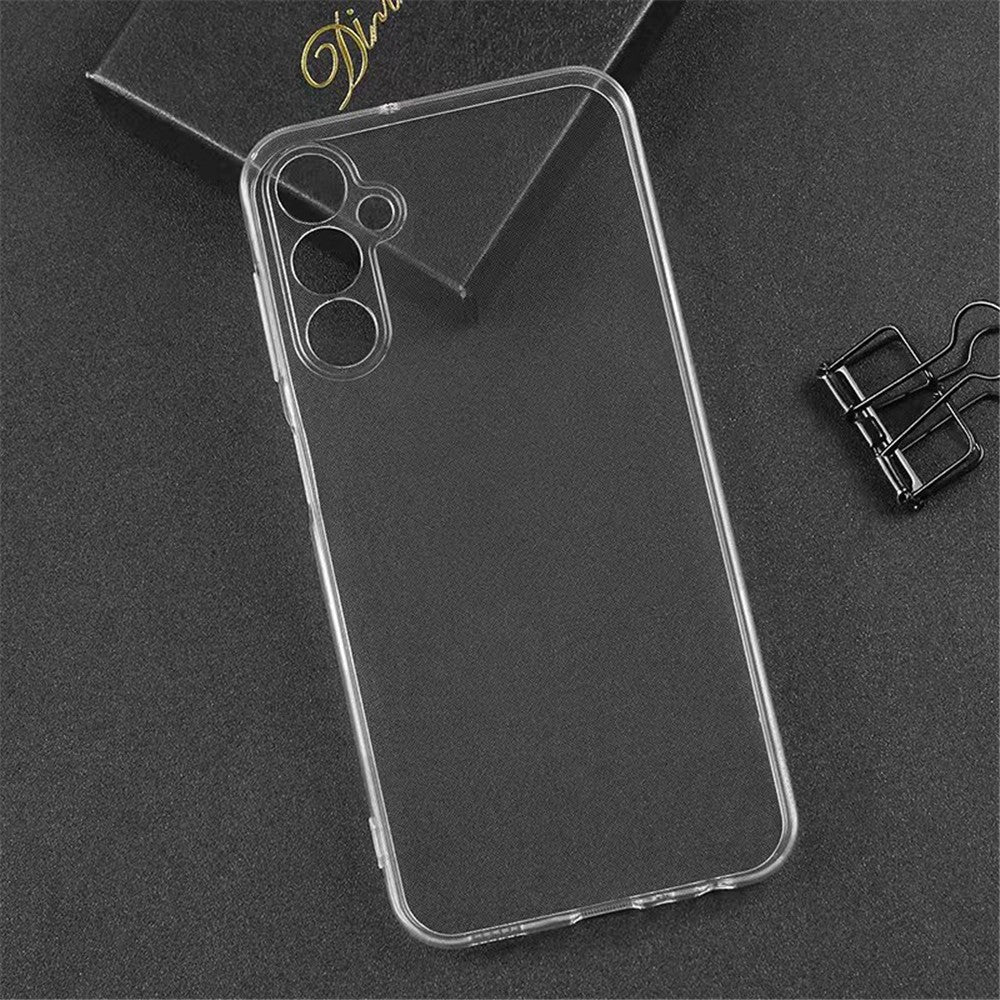 Clear Phone Case for Samsung Galaxy A25 5G (Global) (161.0 x 76.5 x 8.3mm) TPU Ultra-Thin Precise Cutouts Back Cover