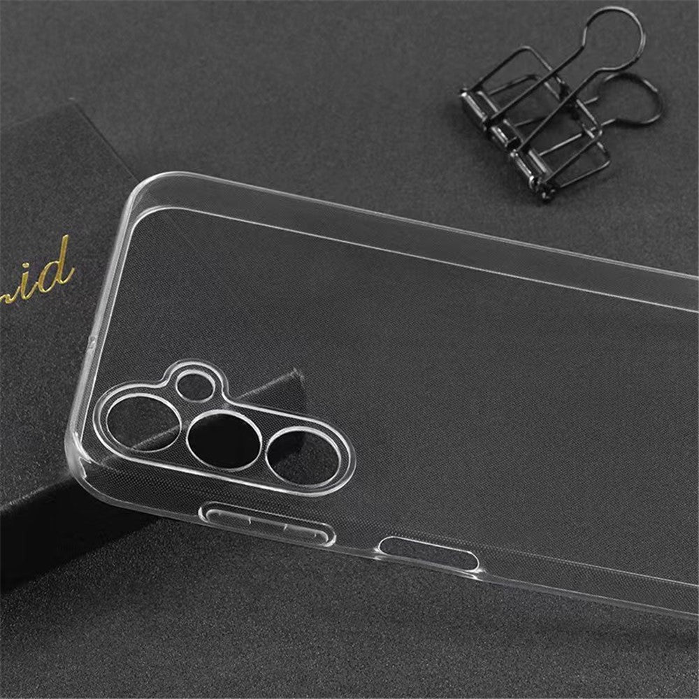 Clear Phone Case for Samsung Galaxy A25 5G (Global) (161.0 x 76.5 x 8.3mm) TPU Ultra-Thin Precise Cutouts Back Cover