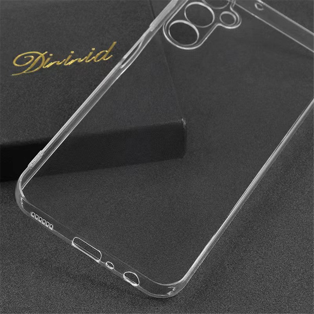 Clear Phone Case for Samsung Galaxy A25 5G (Global) (161.0 x 76.5 x 8.3mm) TPU Ultra-Thin Precise Cutouts Back Cover