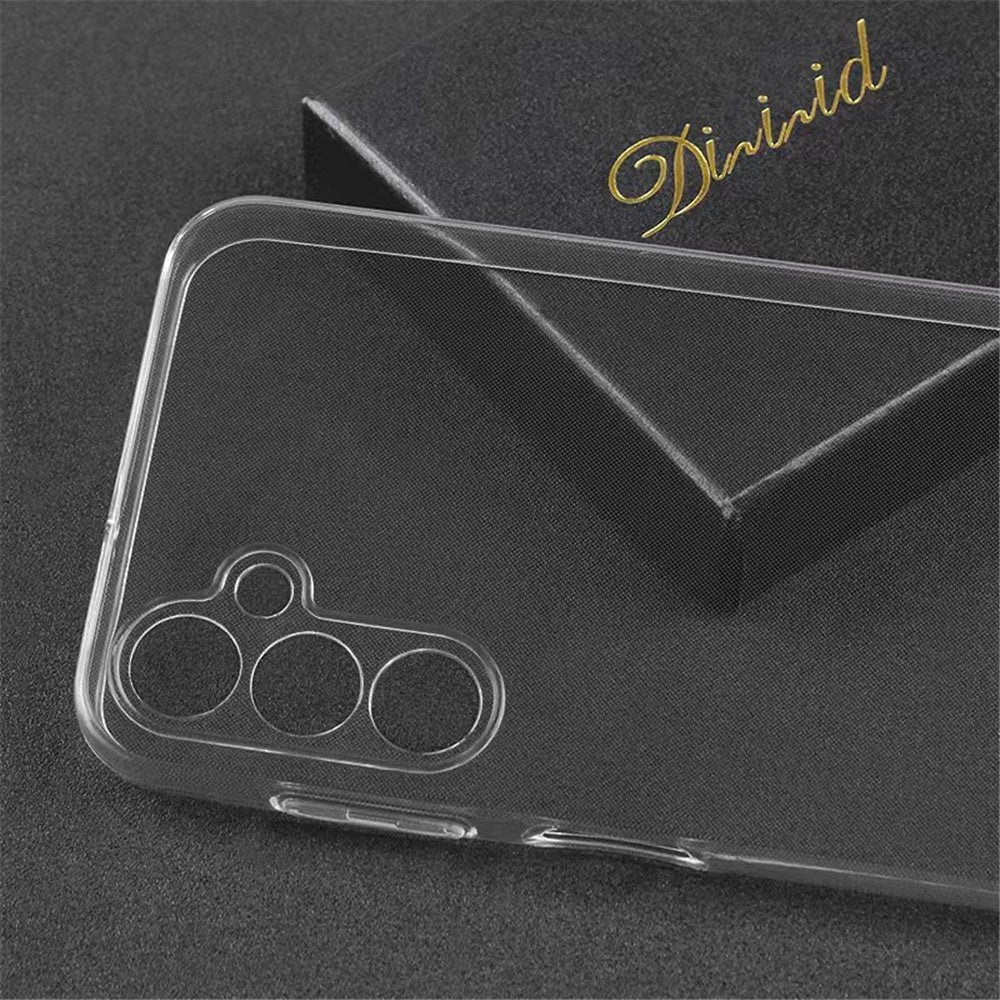 Clear Phone Case for Samsung Galaxy A25 5G (Global) (161.0 x 76.5 x 8.3mm) TPU Ultra-Thin Precise Cutouts Back Cover