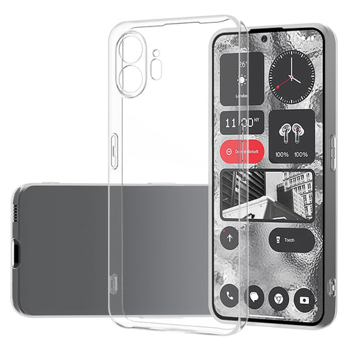 Clear Phone Case for Nothing Phone (2) , TPU Phone Shell Ultra-Thin Precise Cutouts Back Cover