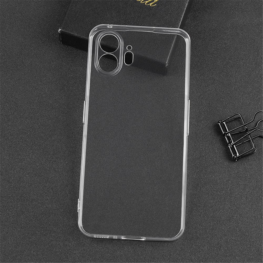 Clear Phone Case for Nothing Phone (2) , TPU Phone Shell Ultra-Thin Precise Cutouts Back Cover