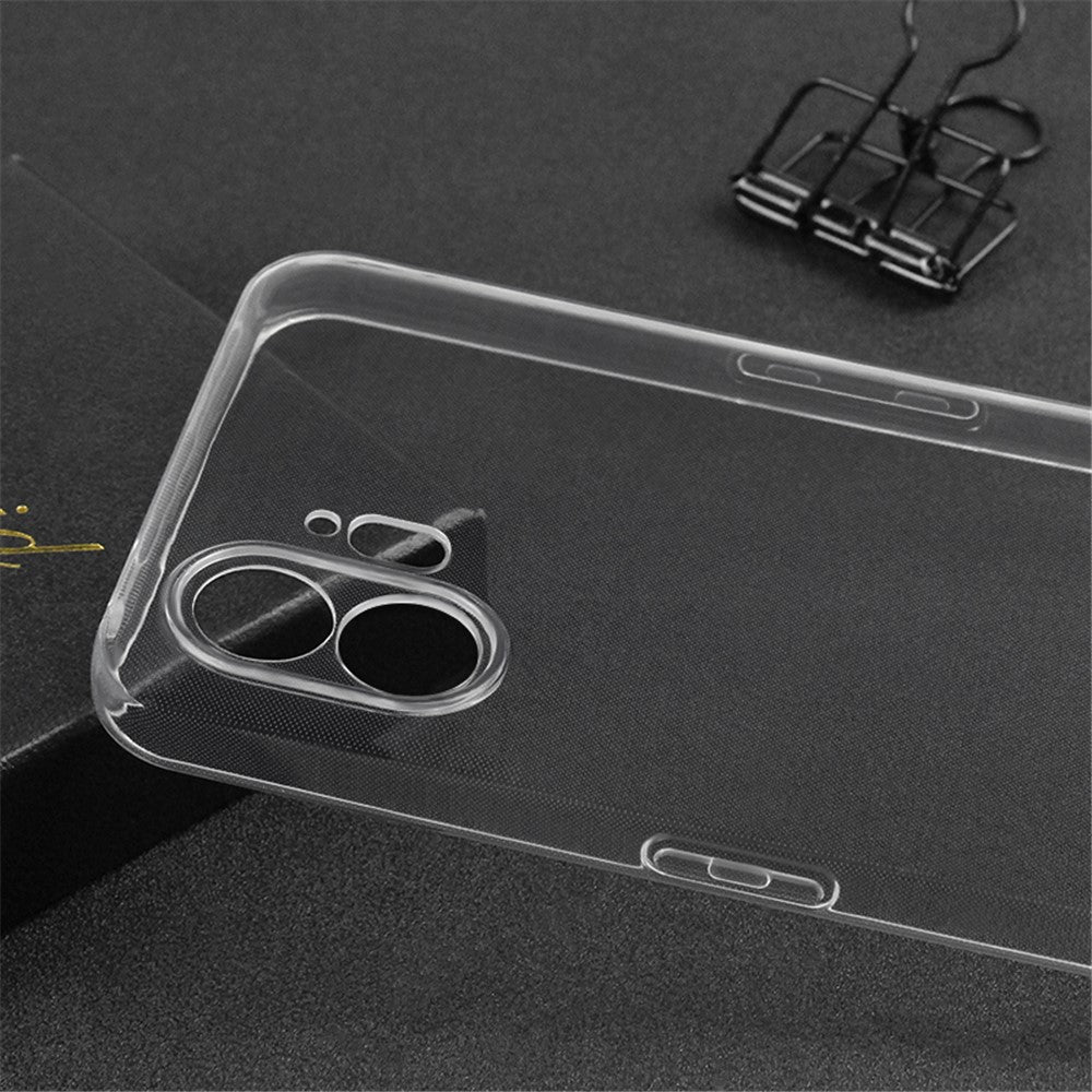 Clear Phone Case for Nothing Phone (2) , TPU Phone Shell Ultra-Thin Precise Cutouts Back Cover