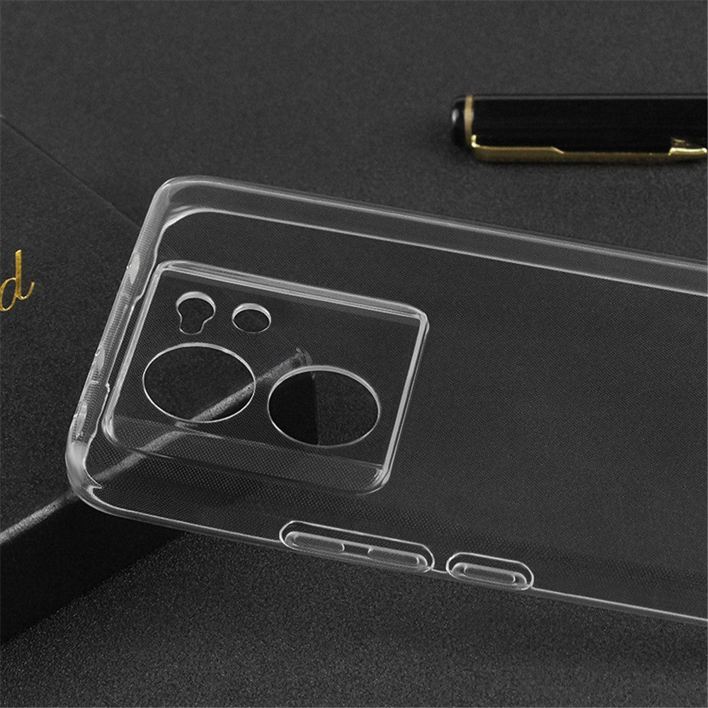 For Xiaomi 13T / 13T Pro HD Clear Cell Phone Case Flexible TPU Cover with Precise Rear Lens Cutout