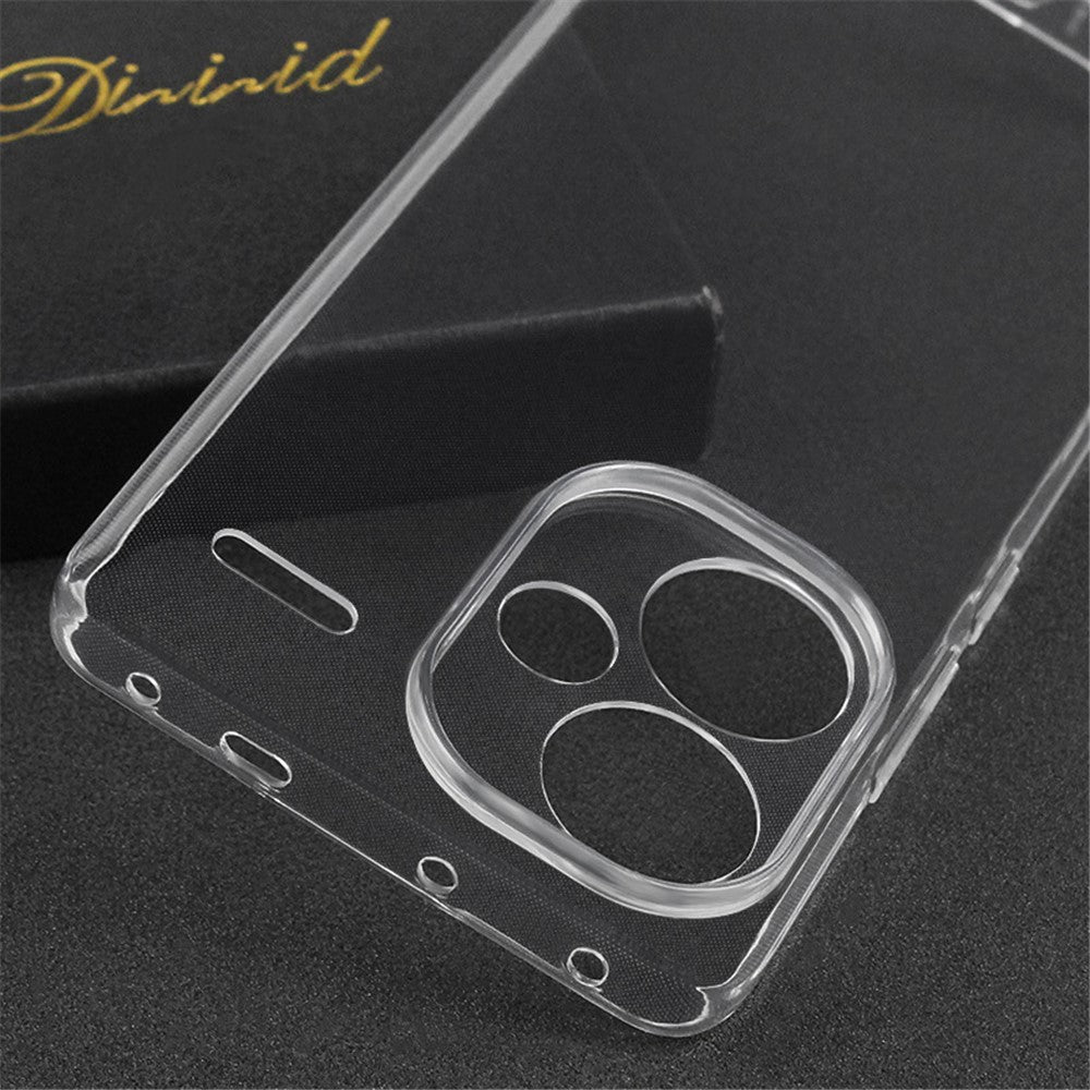 For Xiaomi Redmi Note 13 Pro+ 5G Precise Cutouts Ultra-Thin TPU Clear Phone Case Cell Phone Cover
