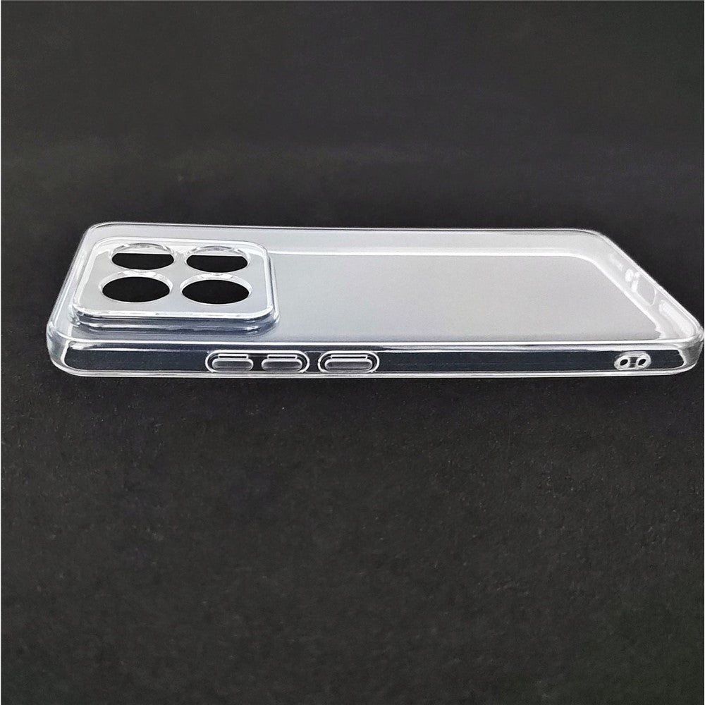 For Xiaomi 14 Pro Case HD Clear Cell Phone Shell TPU Cover (Precise Rear Lens Cutout)