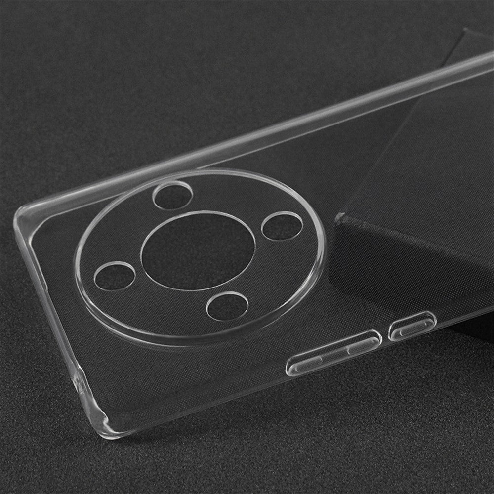 For Honor X9b 5G / Magic6 Lite 5G Case Anti-scratch Clear TPU Phone Cover (Precise Rear Lens Cutout)