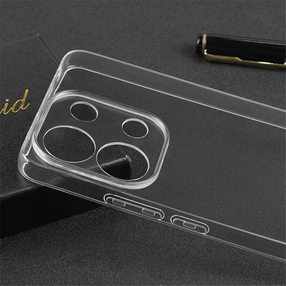 For Xiaomi Redmi Note 13 4G TPU Phone Case Precise Cutout Camera Protection Clear Cover