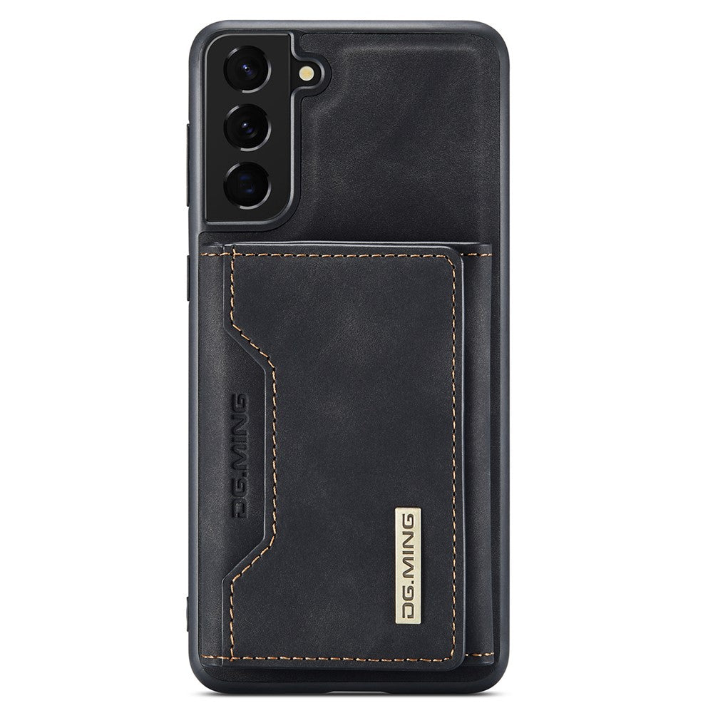 DG.MING M2 Series for Samsung Galaxy S24 Kickstand Case Wallet Detachable 2-in-1 Phone Cover