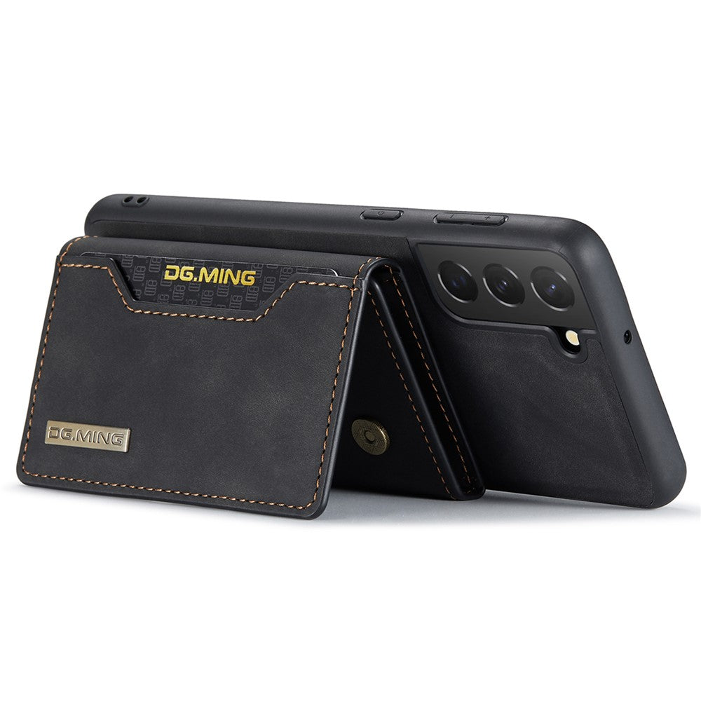 DG.MING M2 Series for Samsung Galaxy S24+ Case Magnetic Wallet Detachable Phone Cover