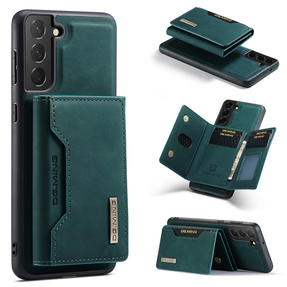 DG.MING M2 Series for Samsung Galaxy S24+ Case Magnetic Wallet Detachable Phone Cover