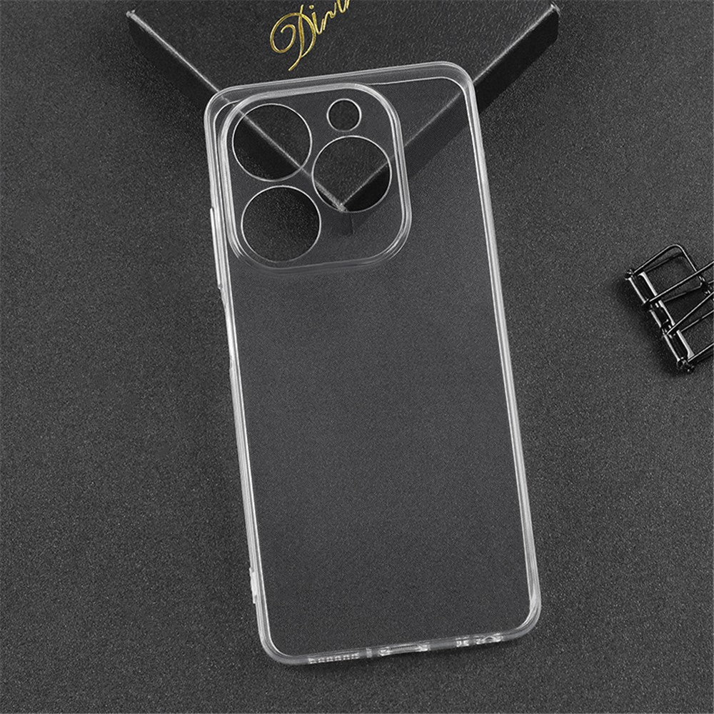 For Infinix Smart 8 4G Clear Case Ultra-Slim Phone TPU Cover Protector