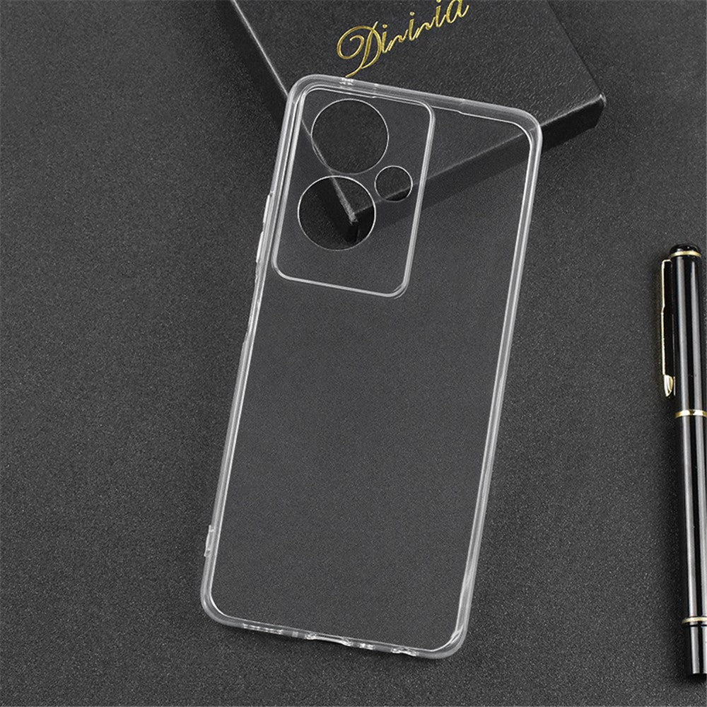 For Oppo A2 5G Clear Case Precise Cutout Soft TPU Ultra-Slim Phone Cover