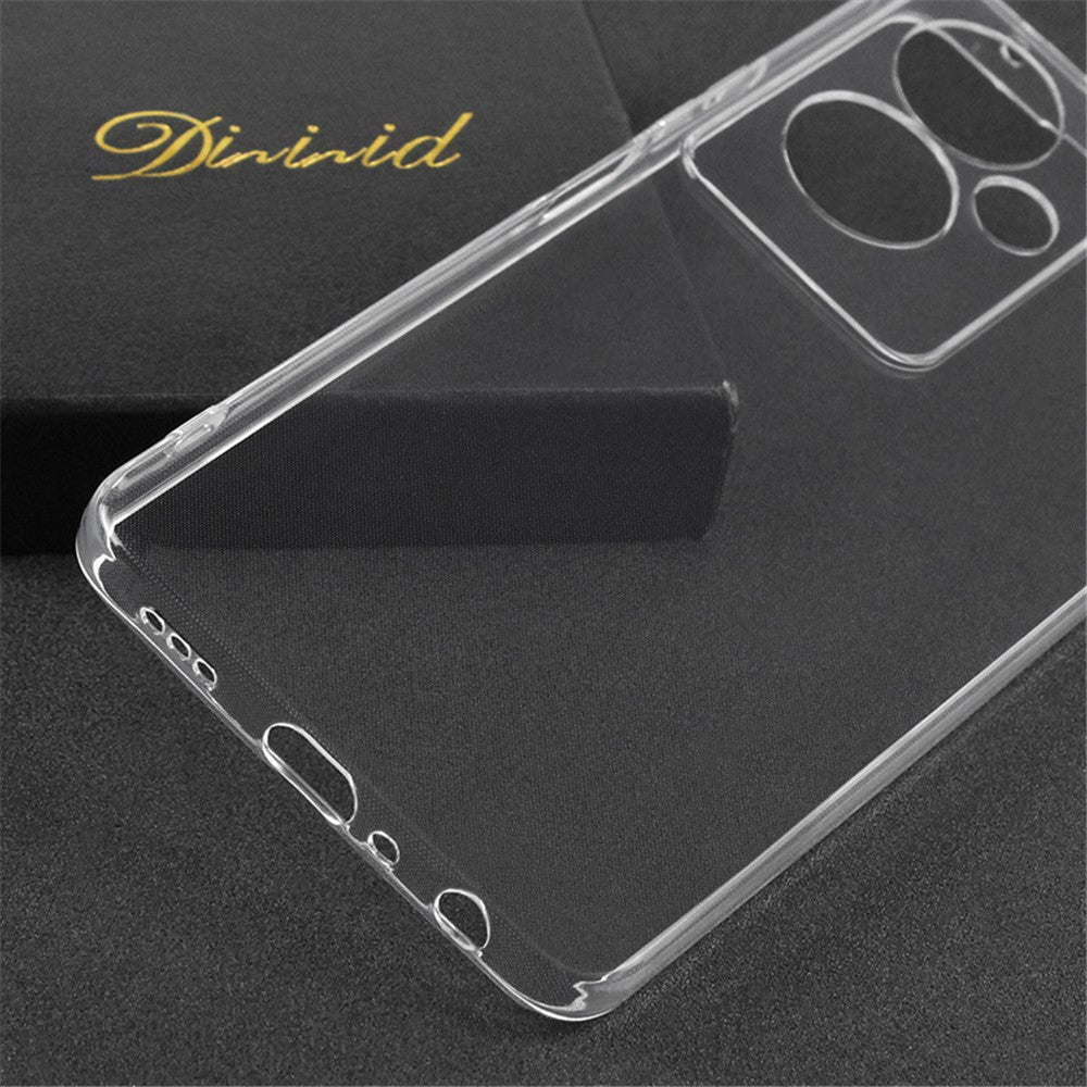 For Oppo A2 5G Clear Case Precise Cutout Soft TPU Ultra-Slim Phone Cover