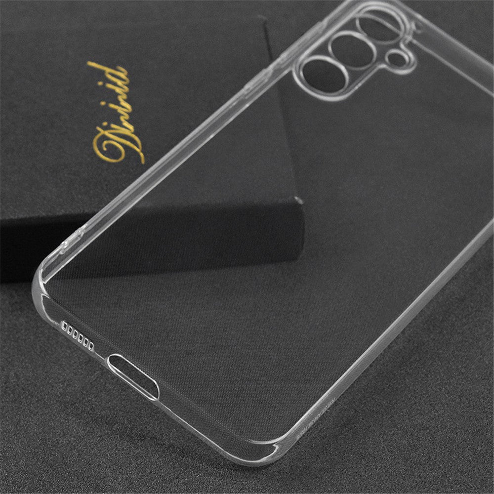 TPU Phone Case for Samsung Galaxy A55 5G Shell Precise Lens Cutout Slim-Fit Cover