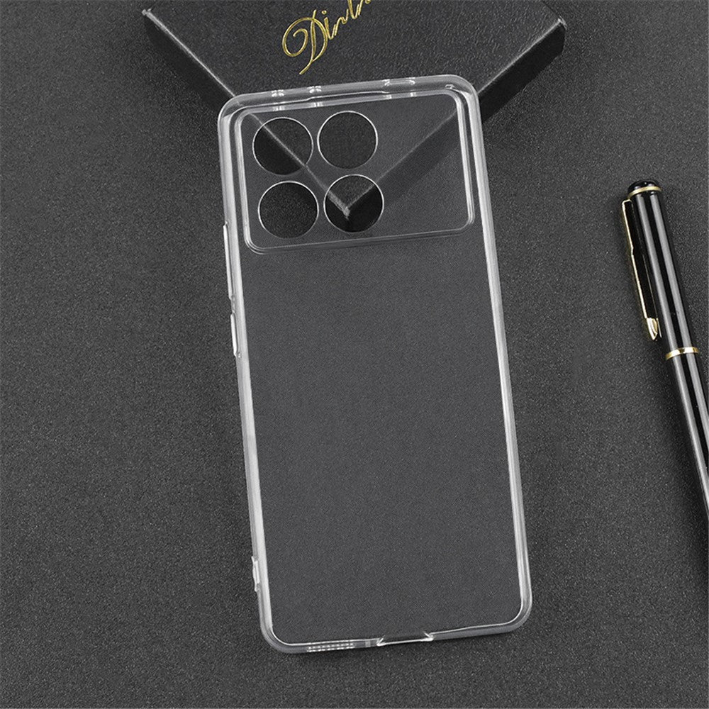 For Xiaomi Poco F6 Pro 5G / Redmi K70 5G / K70 Pro 5G Phone Case Clear Shell Anti-Scratch TPU Phone Cover