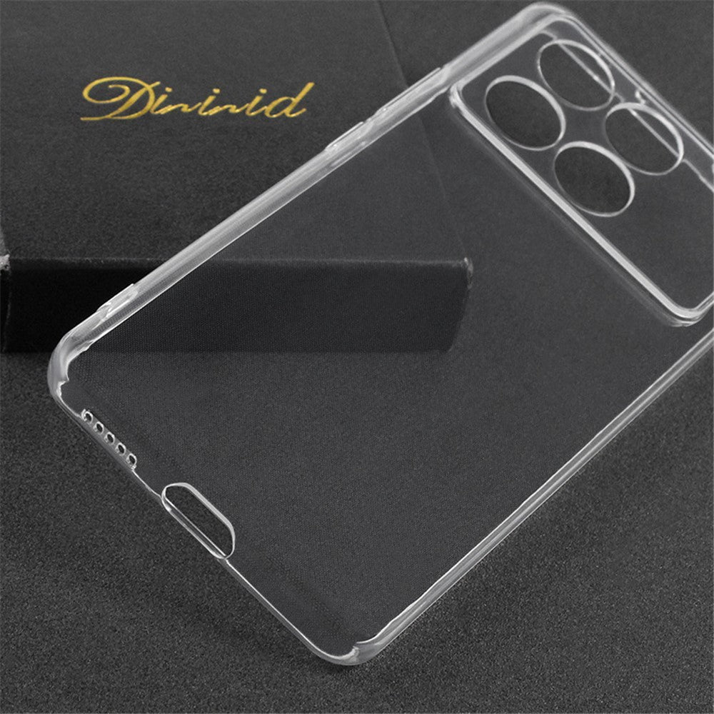 For Xiaomi Poco F6 Pro 5G / Redmi K70 5G / K70 Pro 5G Phone Case Clear Shell Anti-Scratch TPU Phone Cover
