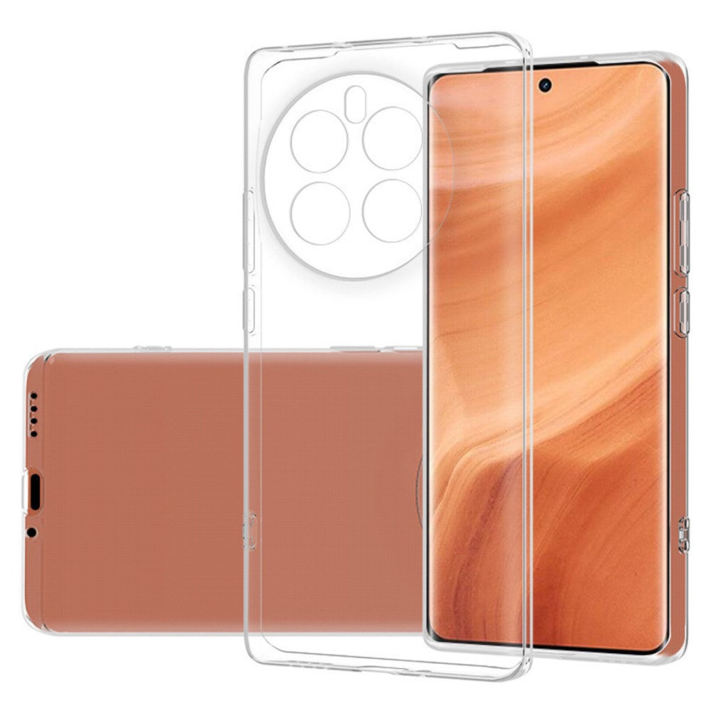 For Realme GT5 Pro 5G TPU Case Slim-Fit Precise Lens Cutout Phone Back Shell