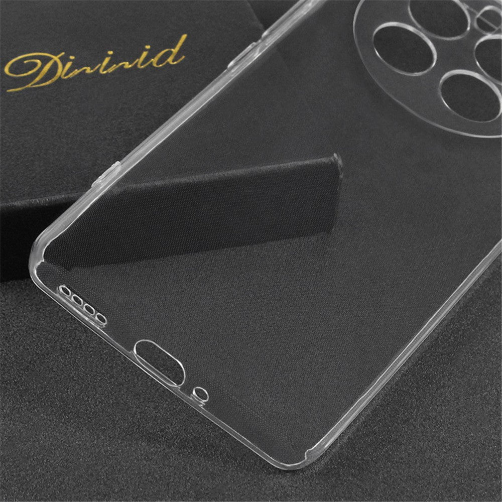 For Realme GT5 Pro 5G TPU Case Slim-Fit Precise Lens Cutout Phone Back Shell